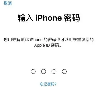 得荣苹果15维修网点分享iPhone 15六位密码怎么改四位 