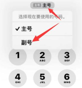 得荣苹果14维修店分享iPhone 14 Pro Max使用副卡打电话的方法 